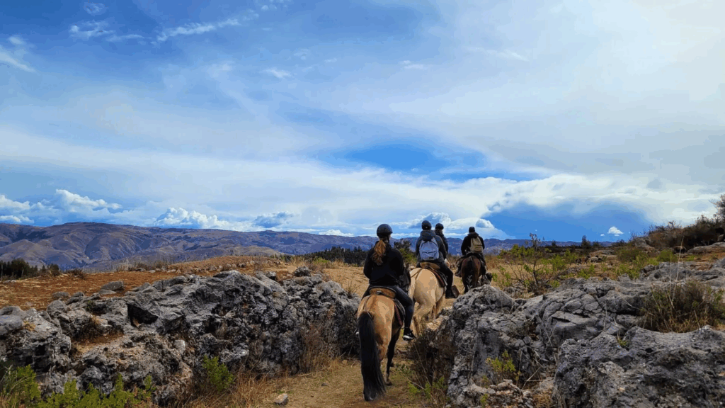 horse riding
