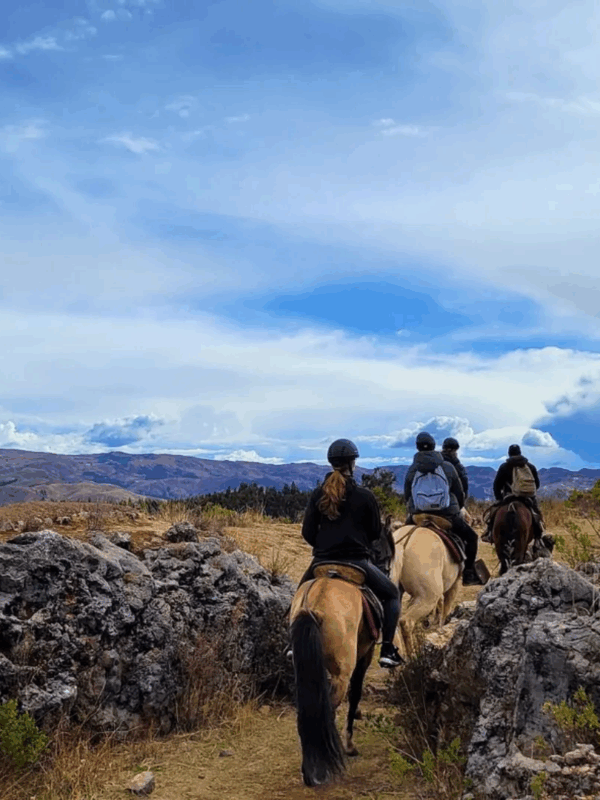 horse riding